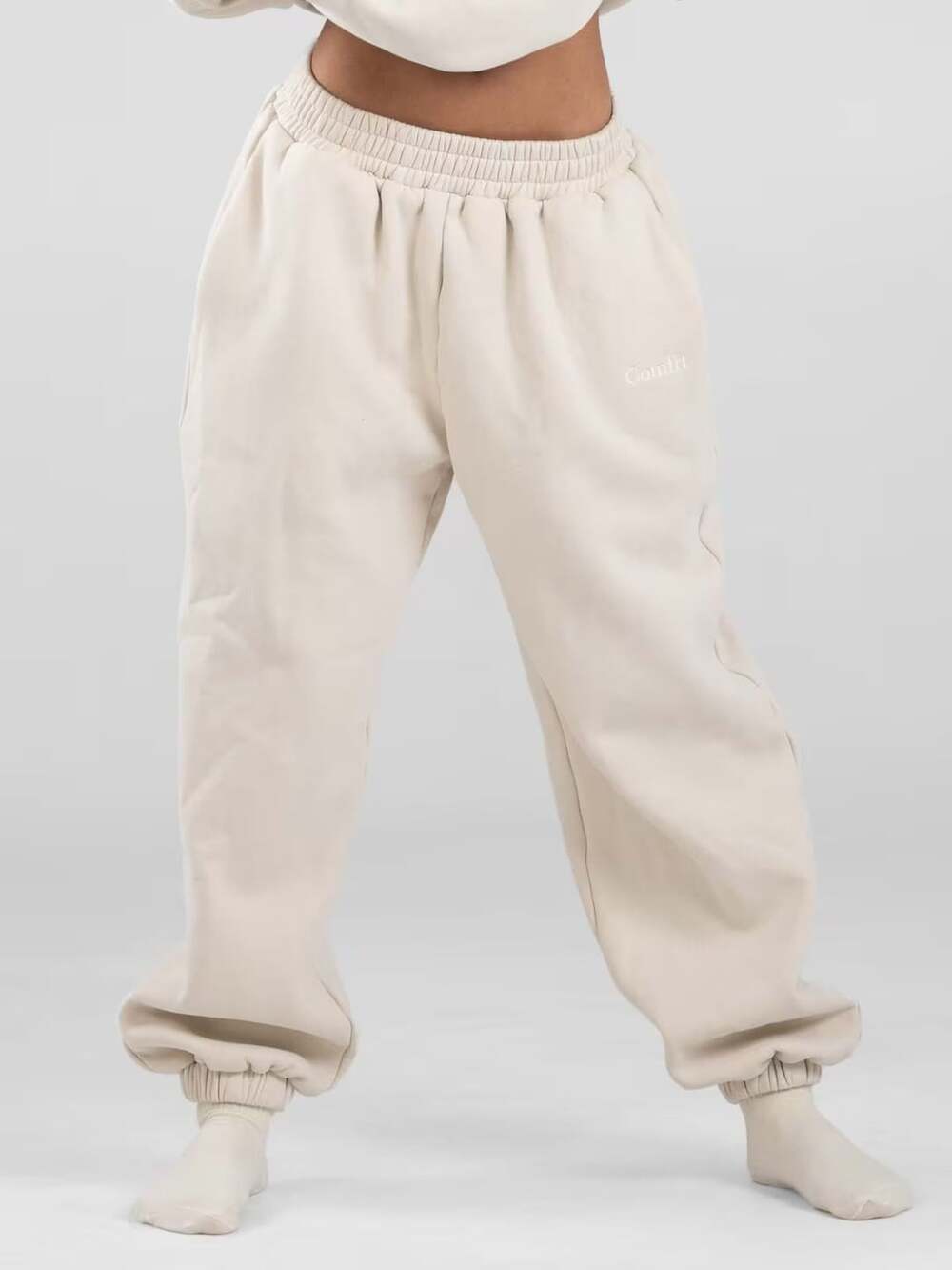 Comfrt Signature Sweatpants Size 2XL Bone Beige Lounge